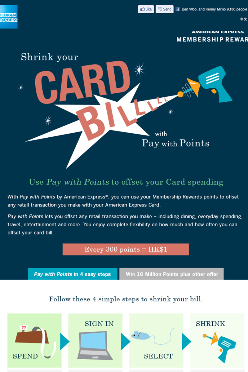 Amex Pay with Points